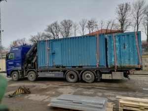 Konteinerite vedu, rasketehnika vedu
